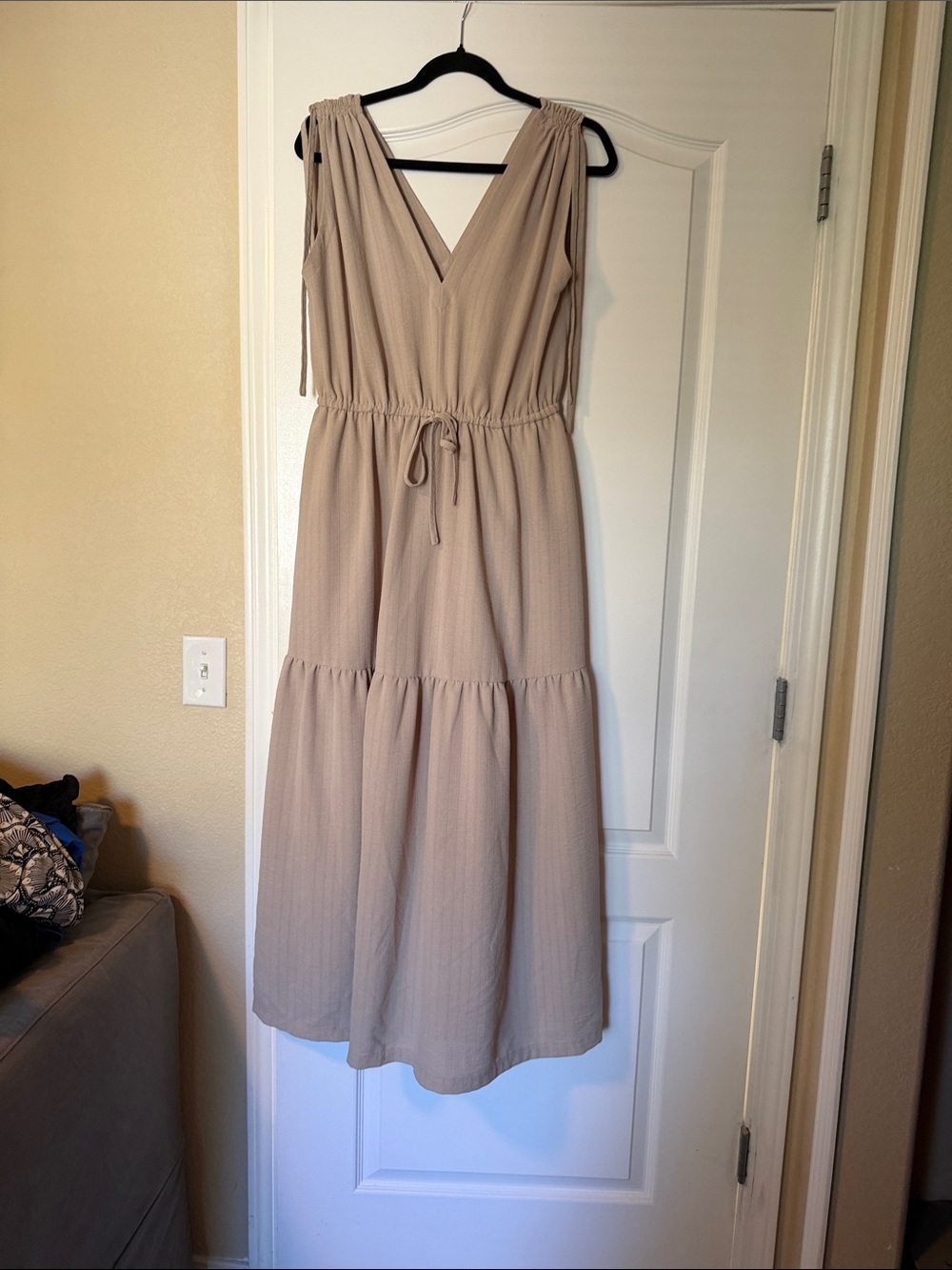 Calvin Klein tiered maxi dress size 12